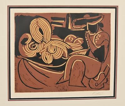 Engraving after Picasso circa 1980