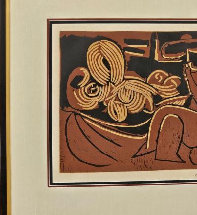 Engraving after Picasso circa 1980