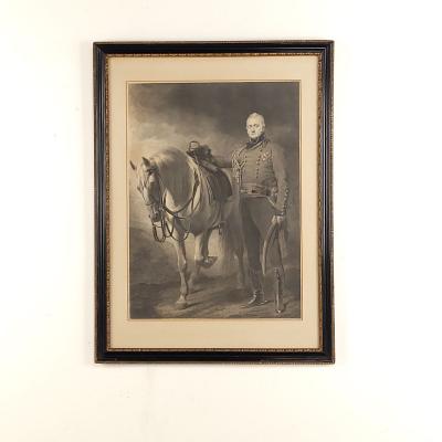 Engraving from a Painting by Henry Raeburn of John Earl of Hopetoun Dated 1909