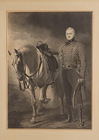 Engraving from a Painting by Henry Raeburn of John Earl of Hopetoun Dated 1909
