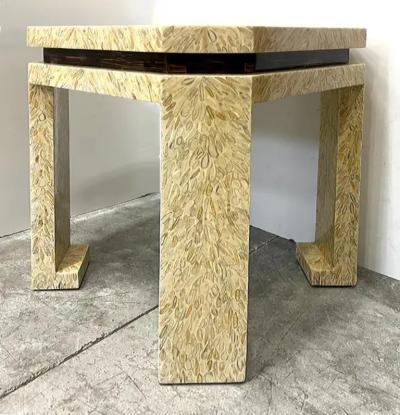 Enrique Garcel 1980s Enrique Garcel Overscale Antler Side Table Art Deco Revival Columbia