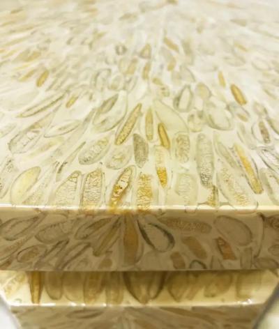 Enrique Garcel 1980s Enrique Garcel Overscale Antler Side Table Art Deco Revival Columbia