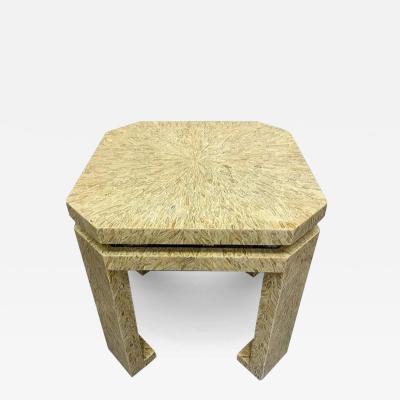 Enrique Garcel 1980s Enrique Garcel Overscale Antler Side Table Art Deco Revival Columbia