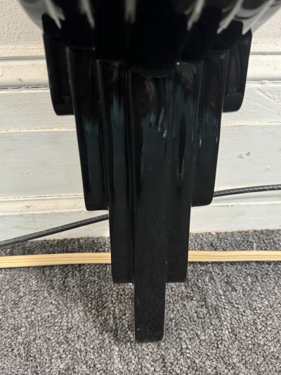 Enrique Garcel DECO REVIVAL MARBLE AND LACQUERED WOOD WALL SHELVES BY ENRIQUE GARCEL