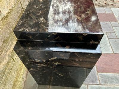 Enrique Garcel Fabulous Enrique Garcel Tessellated Horn XL Console Table Mid Century