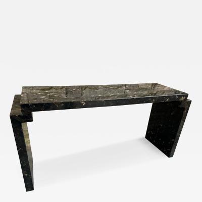 Enrique Garcel Fabulous Enrique Garcel Tessellated Horn XL Console Table Mid Century