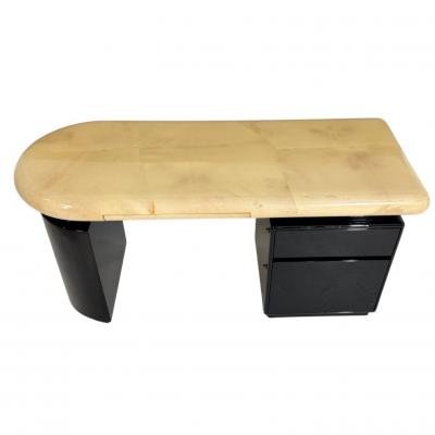 Enrique Garcel Goatskin Desk 1970
