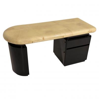 Enrique Garcel Goatskin Desk 1970