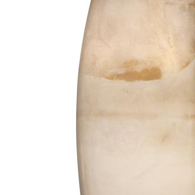 Enrique Garcel Large and Exceptional Artisan Mirror in Lacquered Goatskin 1988