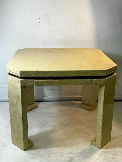 Enrique Garcel MODERNIST TESSELATED GAME TABLE BY ENRIQUE GARCEL