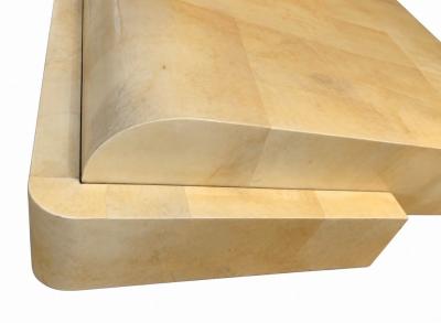 Enrique Garcel for Jimeco Goatskin Coffee Table Colombia 1970
