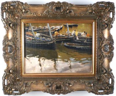 Enrique Martinez Cubells Preparing for fishing