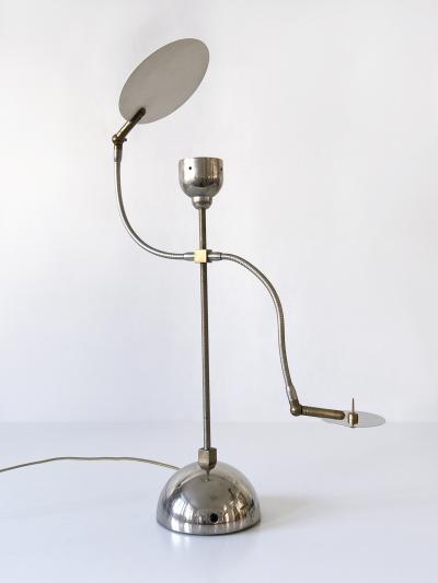 Enzo Catellani Postmodern Table Lamp Servoluce by Enzo Catellani for Catellani Smith Italy