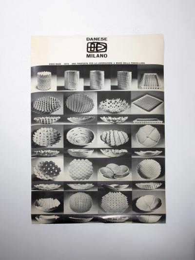 Enzo Mari Enzo Mari Danese Original Poster 1973