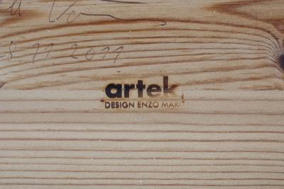 Enzo Mari Enzo Mari Sedia 1 Chair for Artek 2010