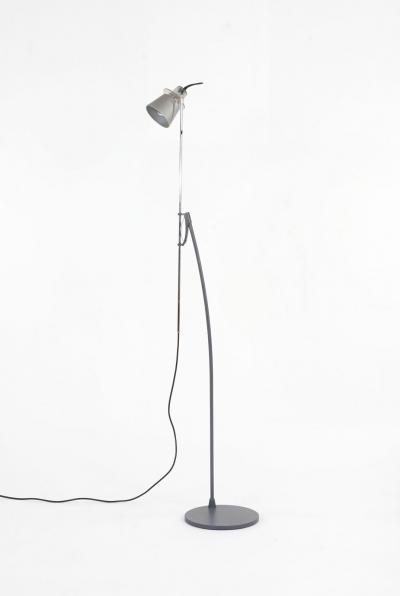 Enzo Mari Enzo Mari for Artemide Alfiere adjustable floor lamp Italy 1985
