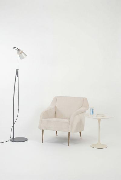 Enzo Mari Enzo Mari for Artemide Alfiere adjustable floor lamp Italy 1985