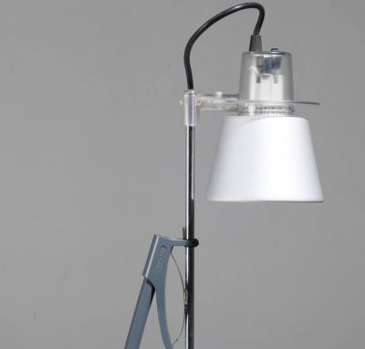 Enzo Mari Enzo Mari for Artemide Alfiere adjustable floor lamp Italy 1985