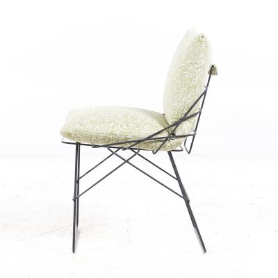 Enzo Mari Enzo Mari for Driade Mid Century Italian Steel Dining Chairs Set of 6