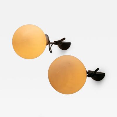 Enzo Mari Pair of Aggregato Wall Lamps by Enzo Mari for Artemide