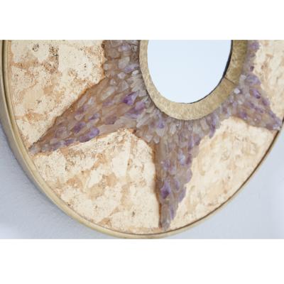 Enzo Missoni Enzo Missoni Sunburst Mirror Italy 1970s