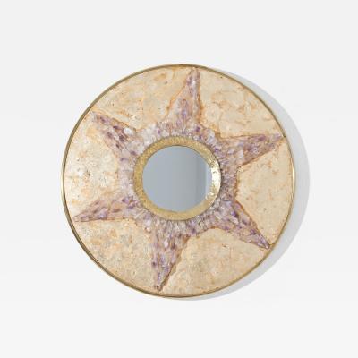 Enzo Missoni Enzo Missoni Sunburst Mirror Italy 1970s