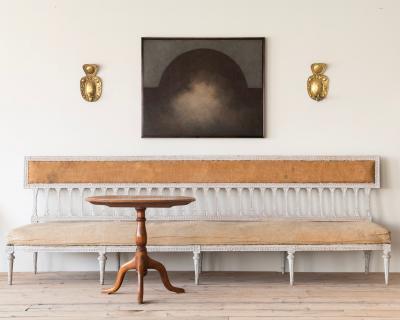 Ephraim Stahl 19th c Gustavian Sofa