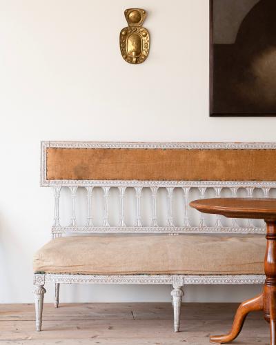 Ephraim Stahl 19th c Gustavian Sofa