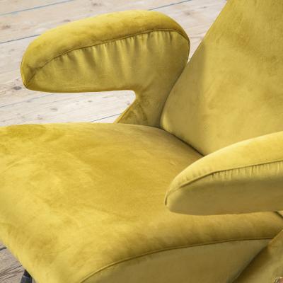 Erberto Carboni Erberto Carboni Pair of Armchairs mod Delfino