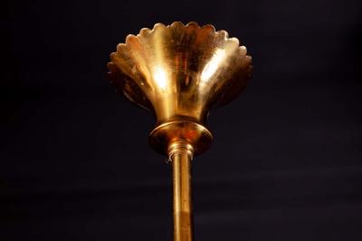 Ercole Barovier Art Deco Murano Glass Pendant by Ercole Barovier 1940