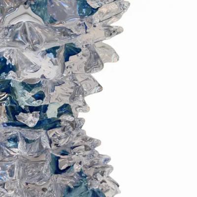 Ercole Barovier Artisan Pair of Rostrato Murano Glass Table Lamps