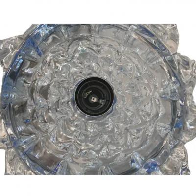 Ercole Barovier Artisan Pair of Rostrato Murano Glass Table Lamps