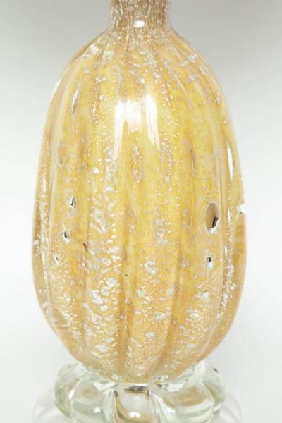 Ercole Barovier Barovier Gold Murano Glass Lamps