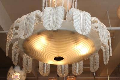 Ercole Barovier Barovier Toso Chandelier Made in 1930