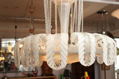 Ercole Barovier Barovier Toso Chandelier Made in 1930