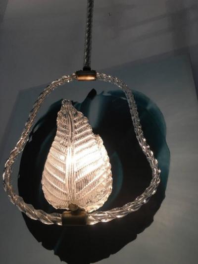 Ercole Barovier Beautiful Scenery Chandelier by Ercole Barovier 1940