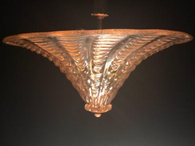 Ercole Barovier Charming Italian Midcentury Murano Fixture by Ercole Barovier