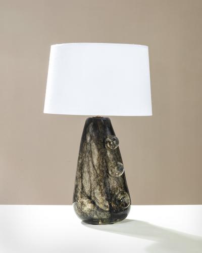 Ercole Barovier Ercole Barovier Crepuscolo Table Lamp Vintage Murano Glass 1946