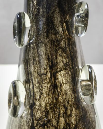 Ercole Barovier Ercole Barovier Crepuscolo Table Lamp Vintage Murano Glass 1946