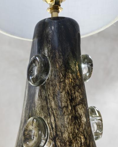 Ercole Barovier Ercole Barovier Crepuscolo Table Lamp Vintage Murano Glass 1946