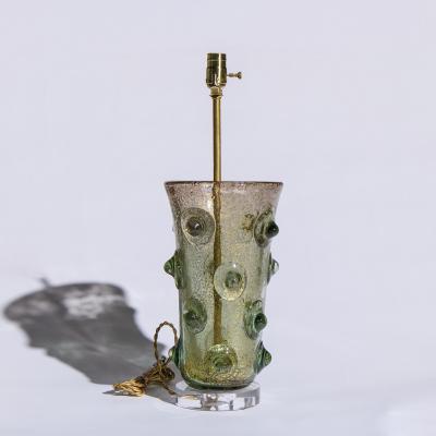 Ercole Barovier Ercole Barovier Italian Murano Mugnoni Table Lamp