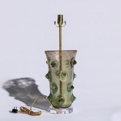 Ercole Barovier Ercole Barovier Italian Murano Mugnoni Table Lamp