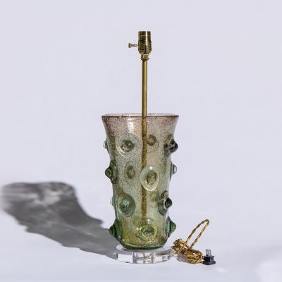 Ercole Barovier Ercole Barovier Italian Murano Mugnoni Table Lamp
