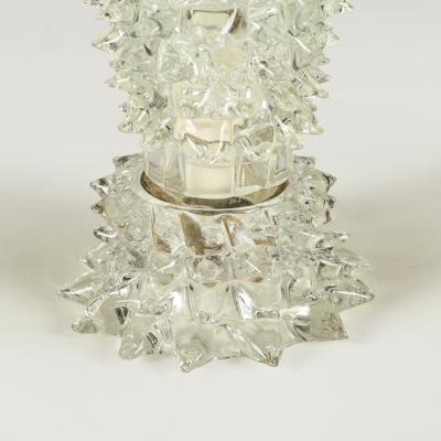 Ercole Barovier Pair of 1940s Italian Ercole Barovier Rostrato table lamps