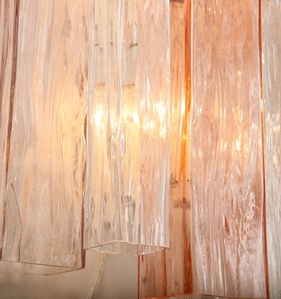 Ercole Barovier Pair of Modernist Rectangular Glass Sconces by Ercole Barovier 1960 Italy