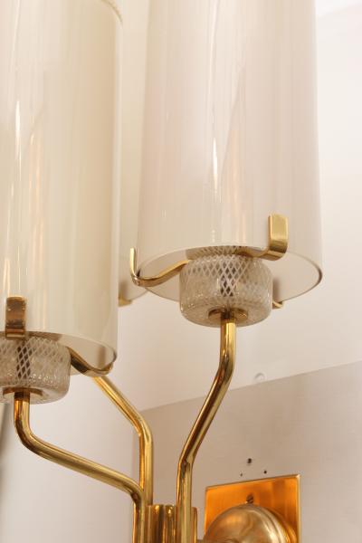 Ercole Barovier Sconces designed by Barovier Toso Italy 1948
