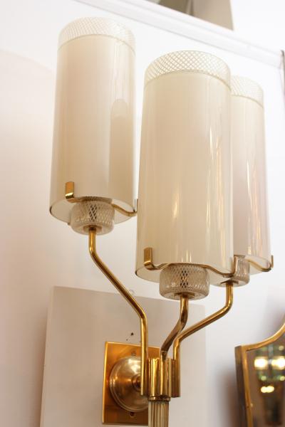 Ercole Barovier Sconces designed by Barovier Toso Italy 1948