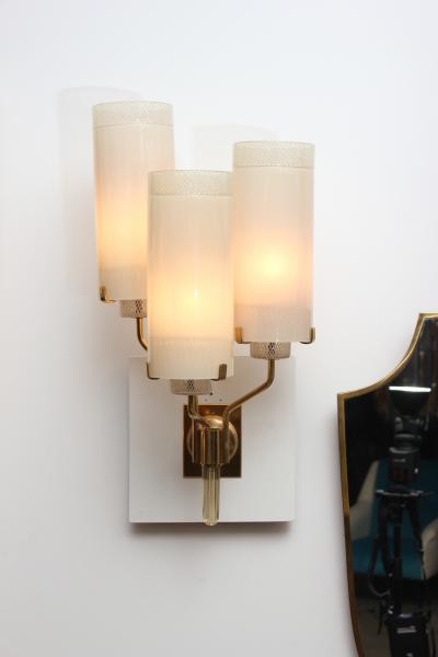 Ercole Barovier Sconces designed by Barovier Toso Italy 1948