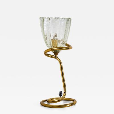 Ercole Barovier Table Lamp attributed to Ercole Barovier Italy Mid 20th Century