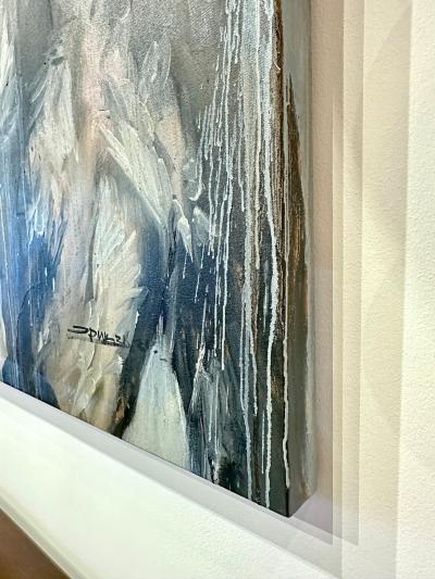 Eric Alfaro Galgos Greyhounds Impressive 10 Foot Long Painting by Eric Alfaro